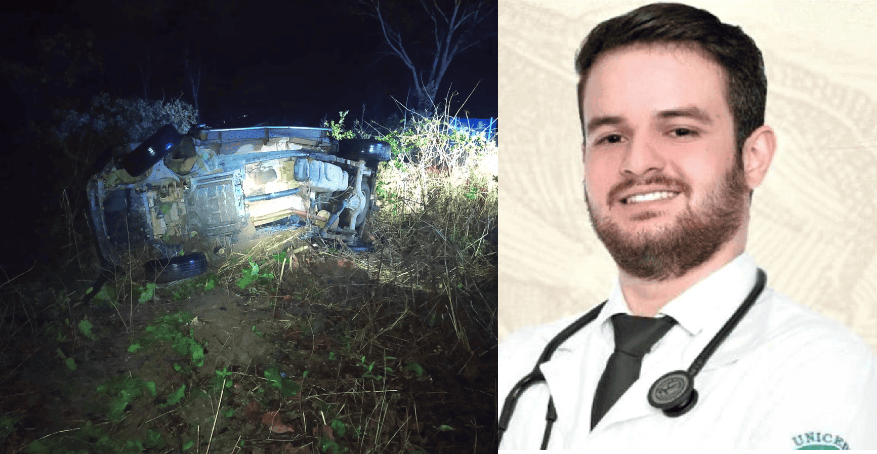 Médico morre em acidente na BR 135