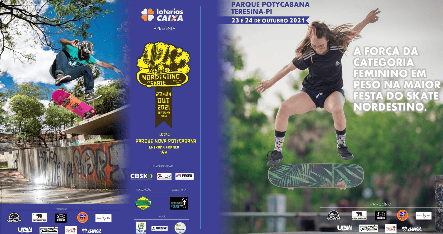Seletiva Nordestina Loterias Caixa de Street Skate 2021