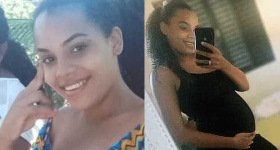 Sara Caroliny estava grávida de 7 meses
