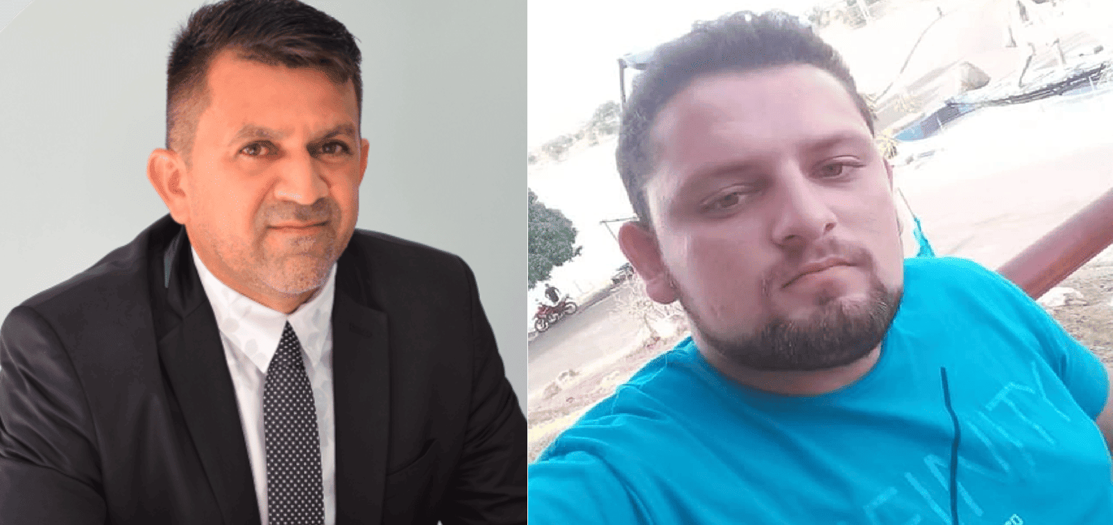 Prefeito Zé Filho e o primo Felipe Anderson, suspeito do assassinato