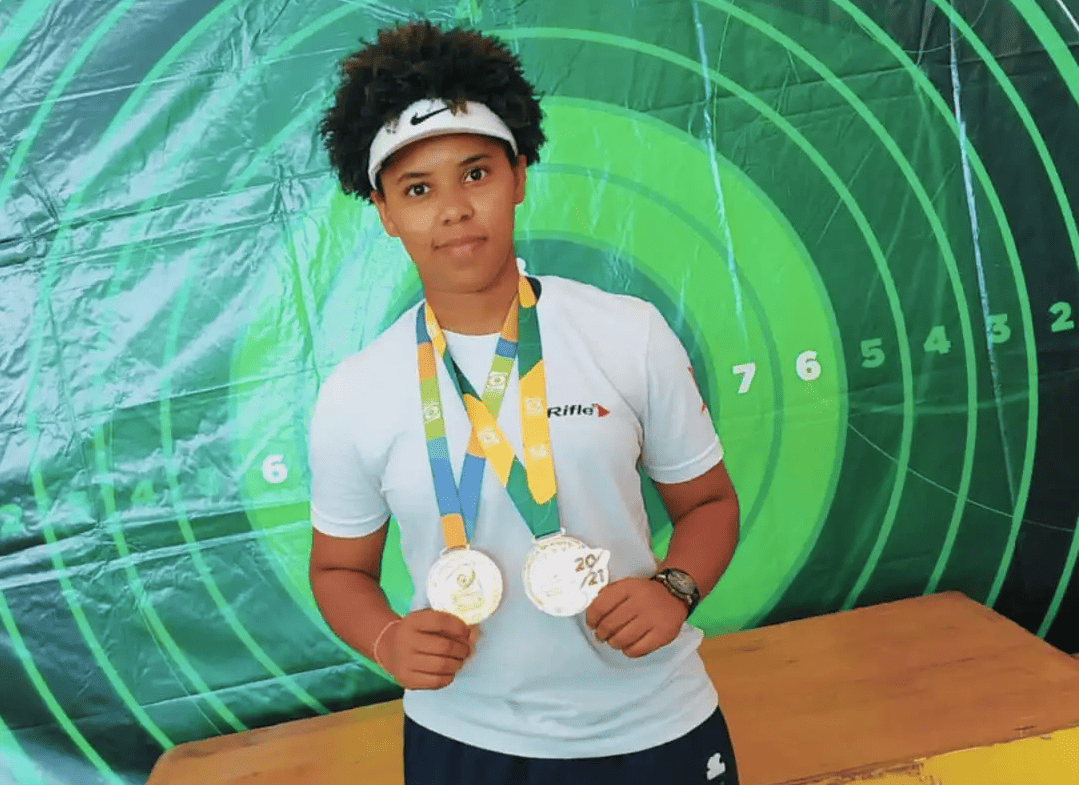 Andressa Tamires é tetracampeã no Campeonato Brasileiro Tiro Esportivo 2021