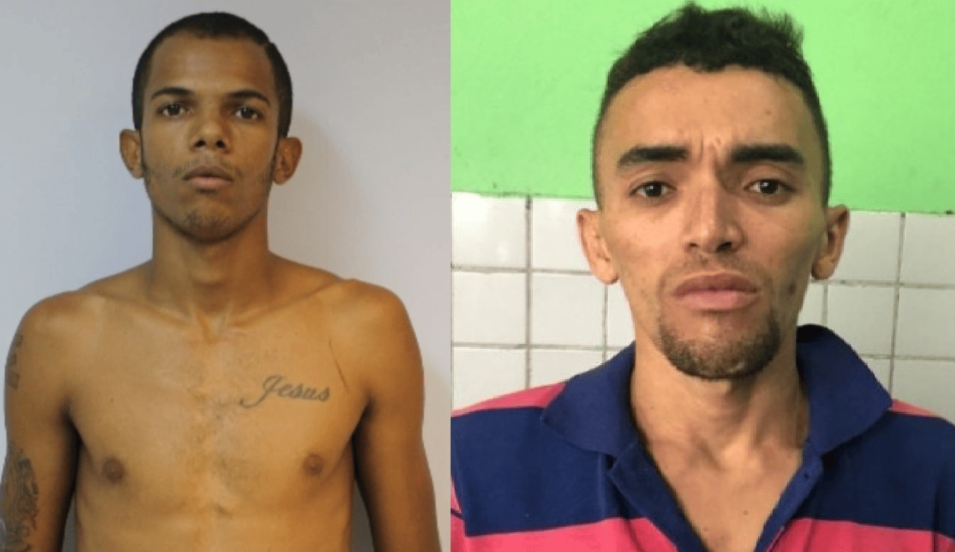 Mateus e Marcone, fugitivos do presídio de Timon