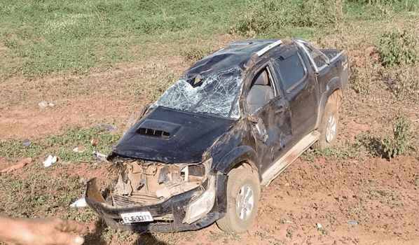 Filha de vereador sofre acidente em São Miguel do Tapuio