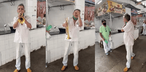 Músico é agredido por magarefe no Mercado do Mafuá