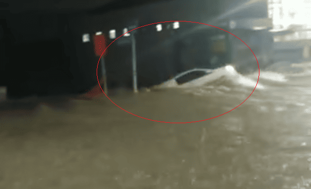 Motorista é arrastado por água da chuva e desaparece em Teresina