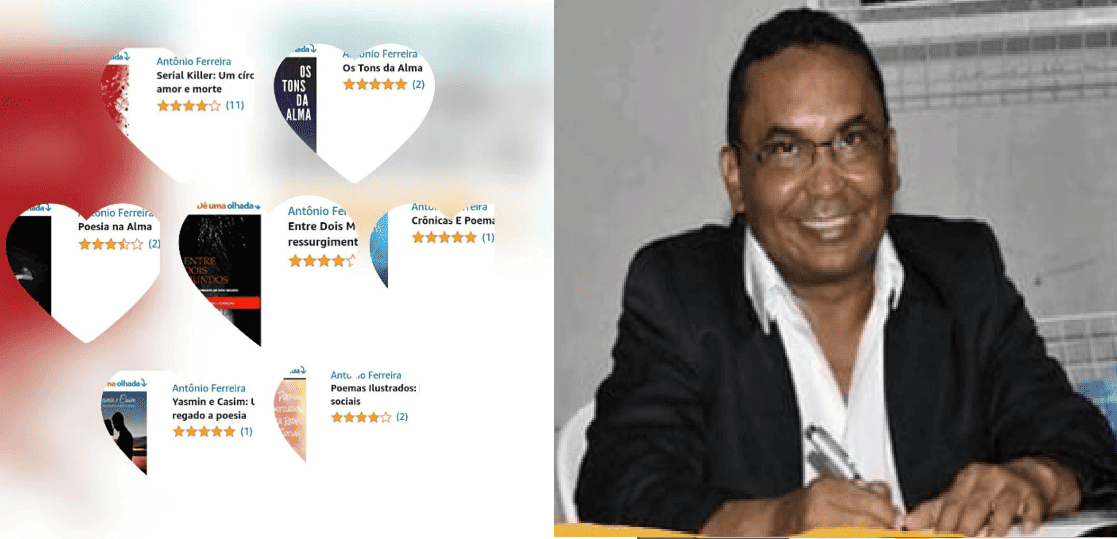 Escritor Antonio Ferreira vem sendo bem avaliado na Amazon
