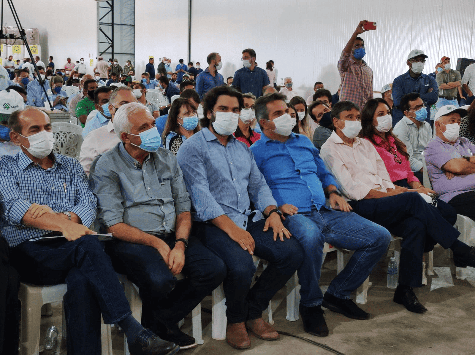 Abertura nacional da colheita da soja brasileira