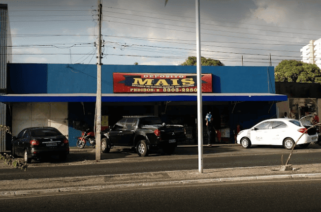Fachada do Depósito Mais