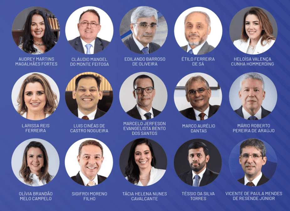 Advogados candidatos à vaga de desembargador do TRT-PI