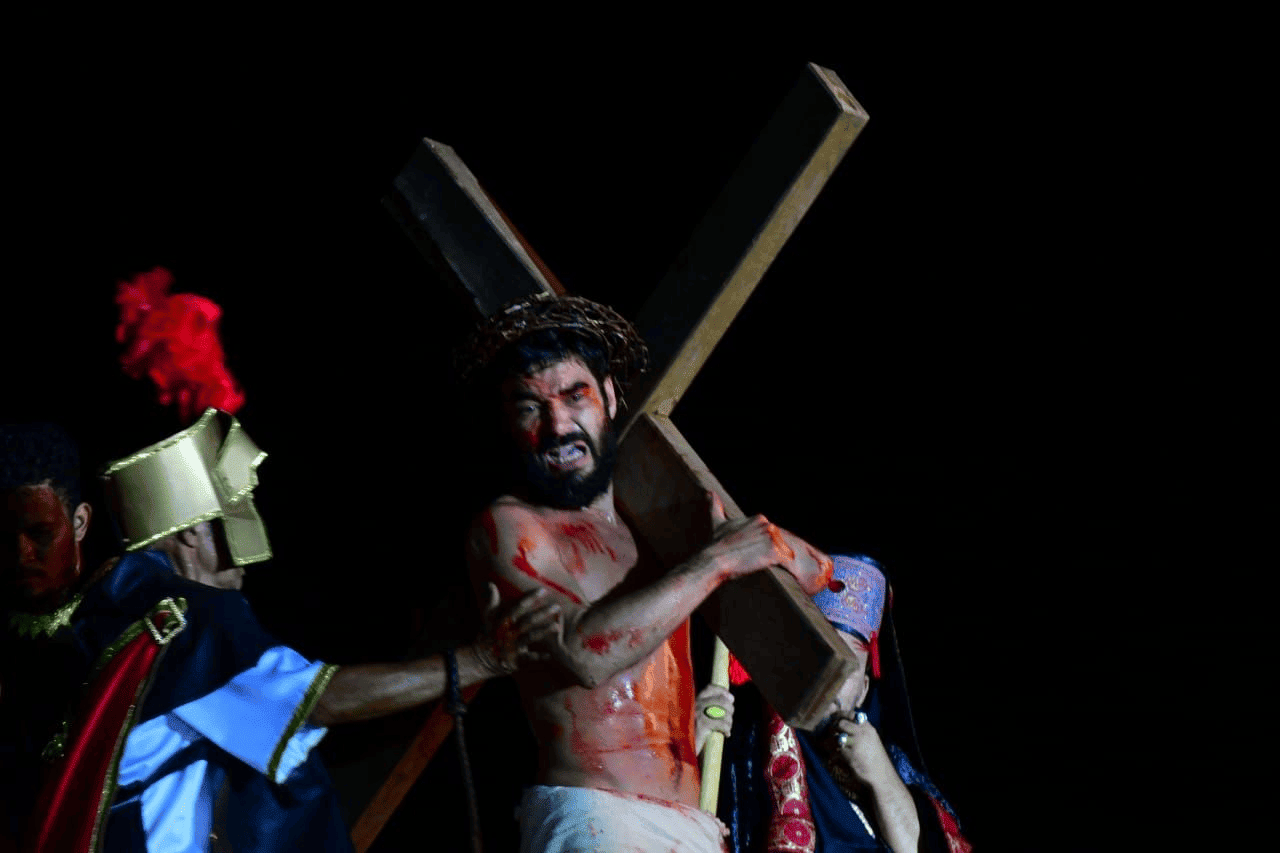 Espetáculo Paixão de Cristo em Floriano
