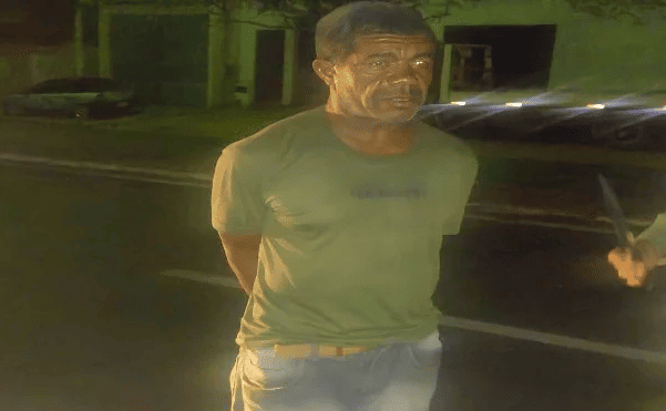 Luciano sofreu um golpe profundo no pescoço
