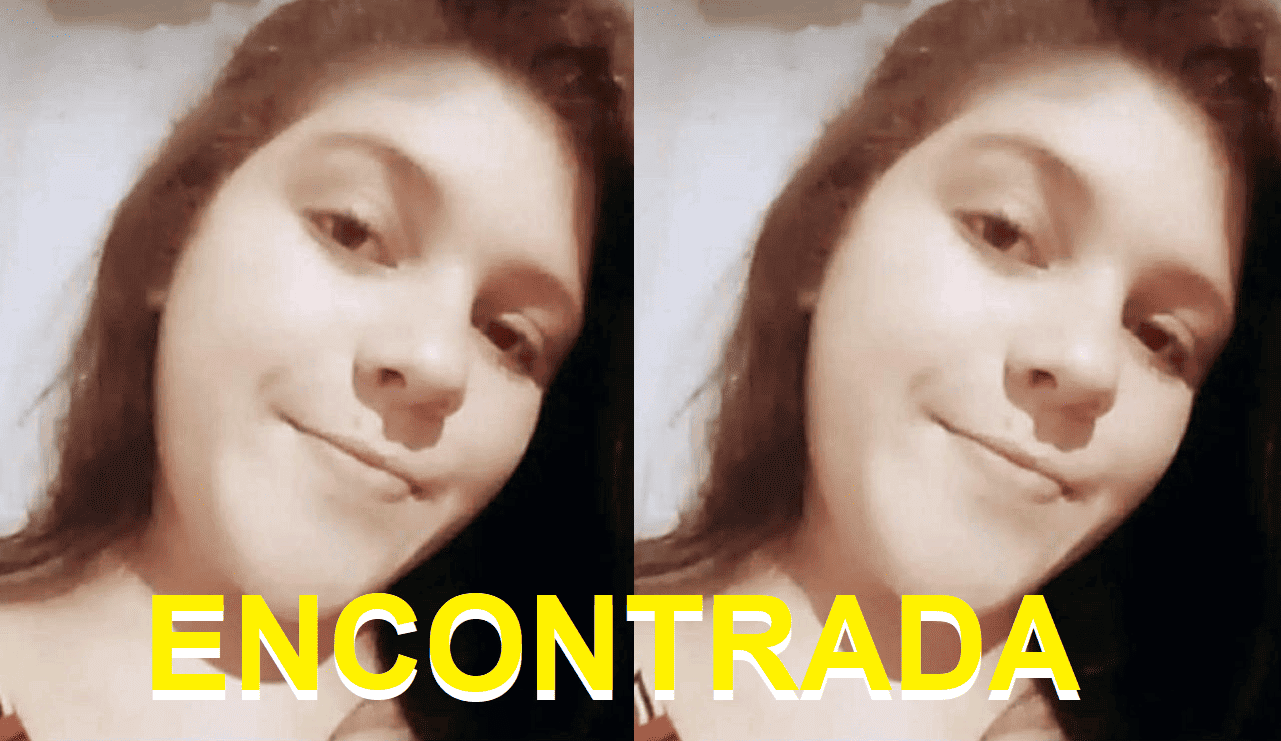 Adolescente que estava desaparecida é encontrada