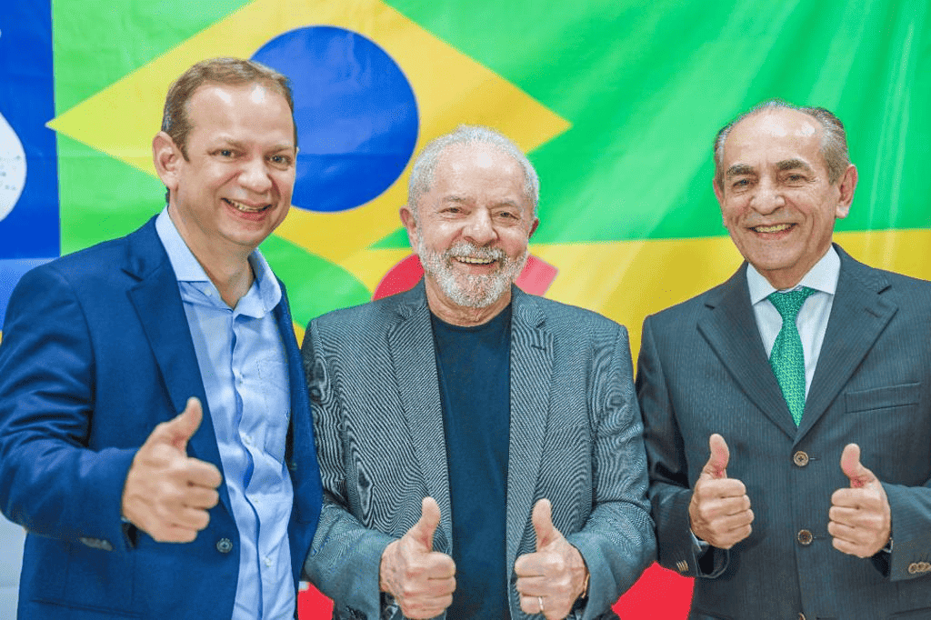 Castro Neto, Lula e Marcelo Castro