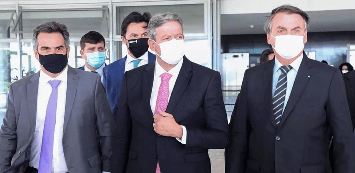 Ciro Nogueira, Arthur Lira e Jair Bolsonaro