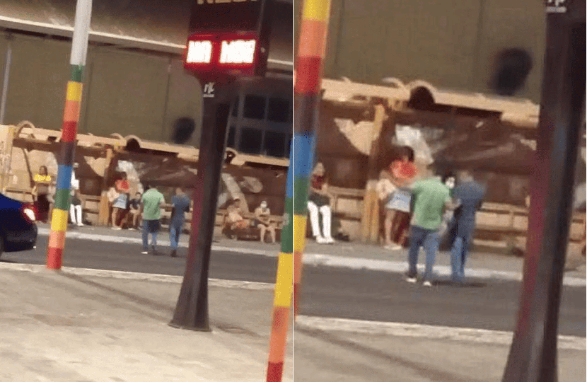 Motorista de ônibus viraliza ao descer do veículo para ajudar cego atravessar a pista
