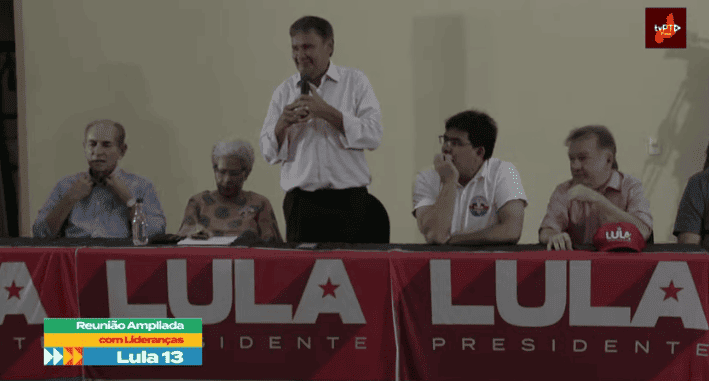 Reunião ampliada com lideranças do PT