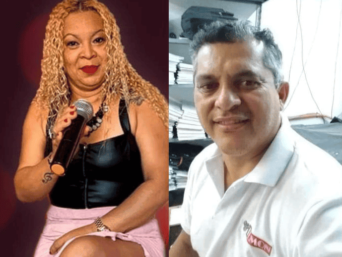 Aristela Vasconcelos e Eduardo Isaías