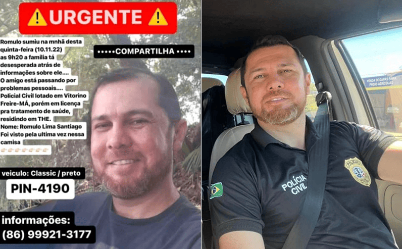 Policial civil Rômulo Lima Santiago