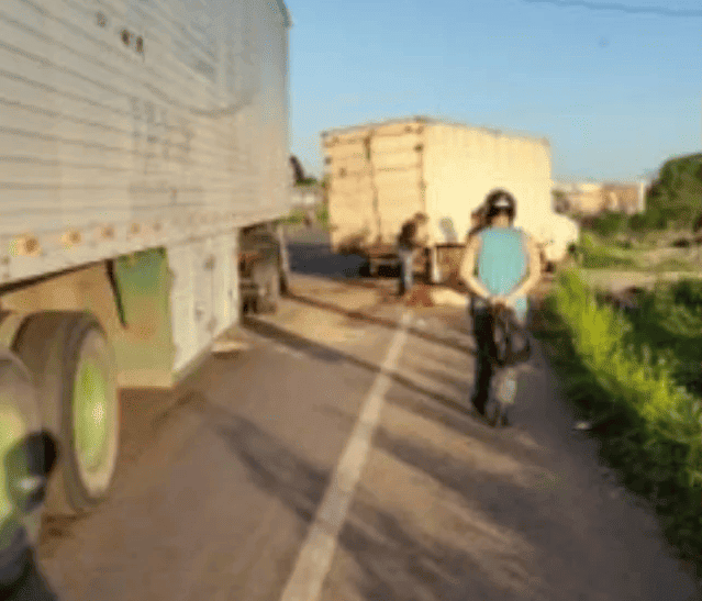 Acidente entre dois caminhões deixa um morto e outro ferido