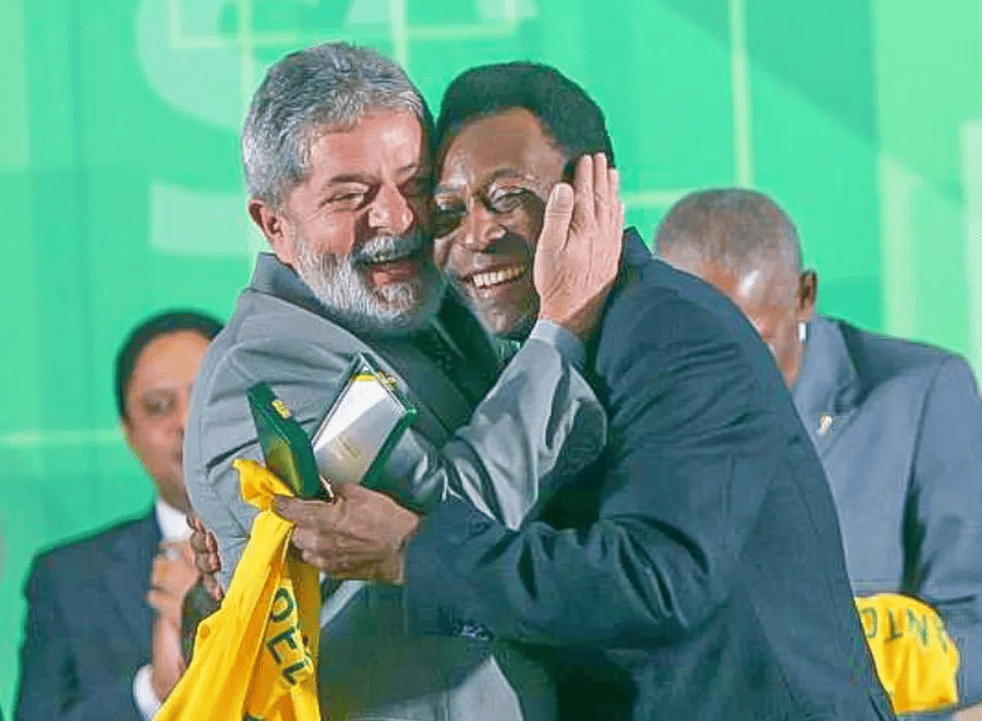 Lula e Pelé