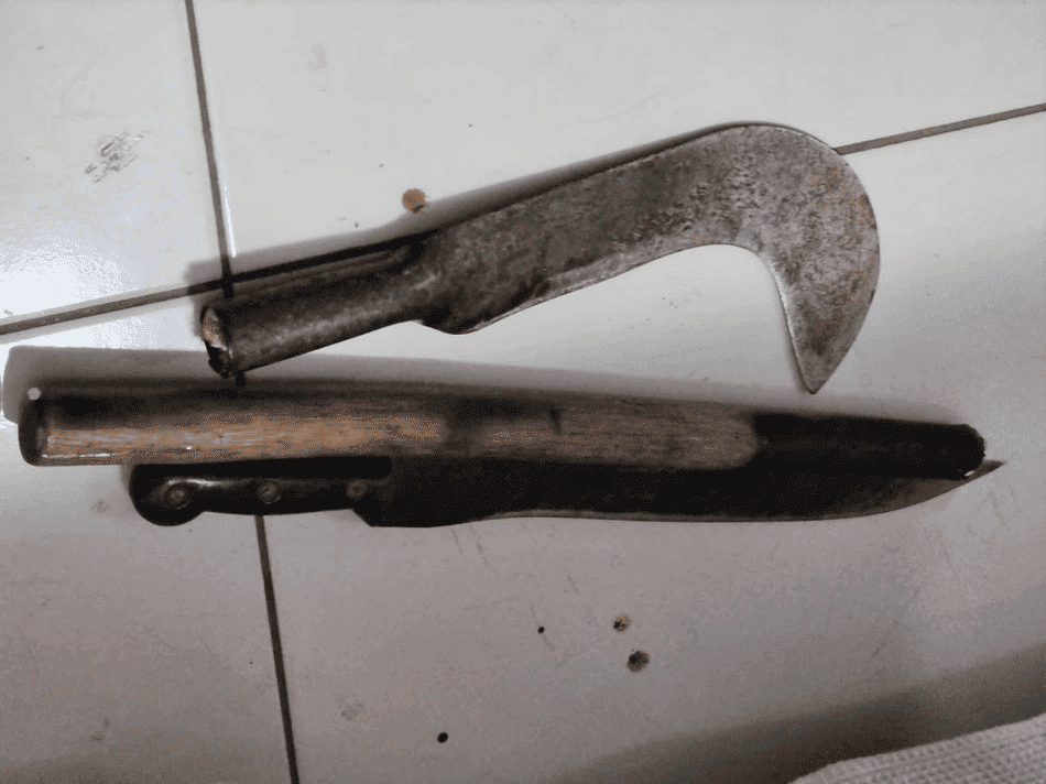 Arma apreendida