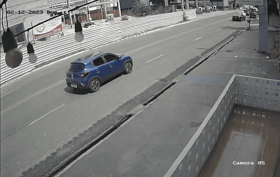 Carro usado por assassinos da estudante de Medicina
