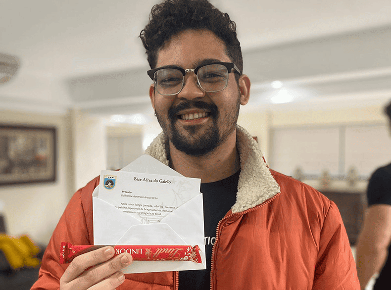 Guilherme Aynerson, piauiense que sobreviveu do terremoto na Turquia