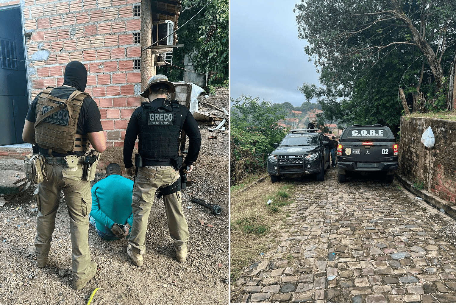 Membros de facção criminosa são presos em Teresina