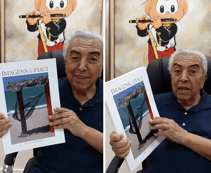 Maurício de Souza elogia livro de fotografias de Paulo Barros