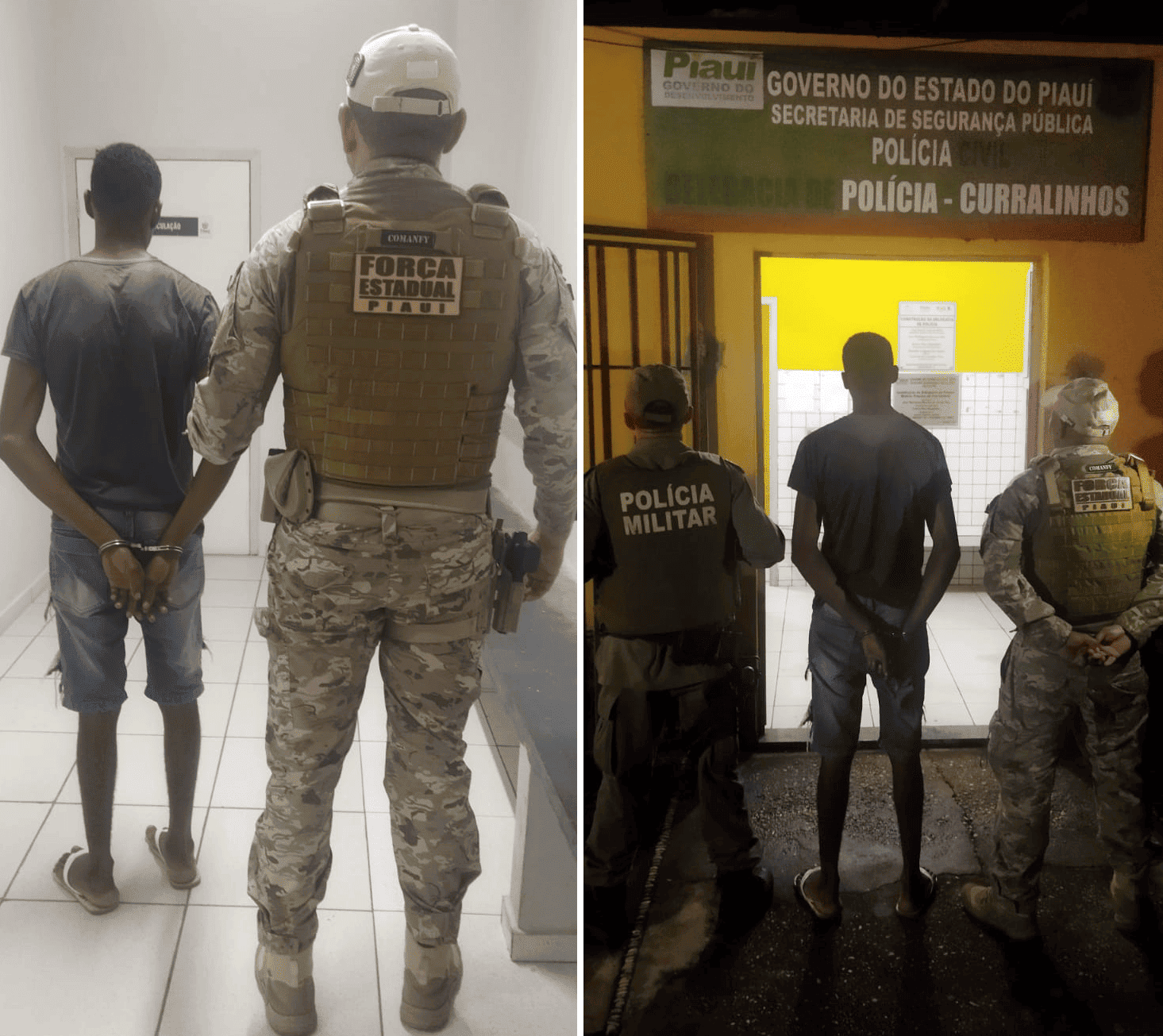 Suspeitos de realizar assalto na cidade de Nazária são presos