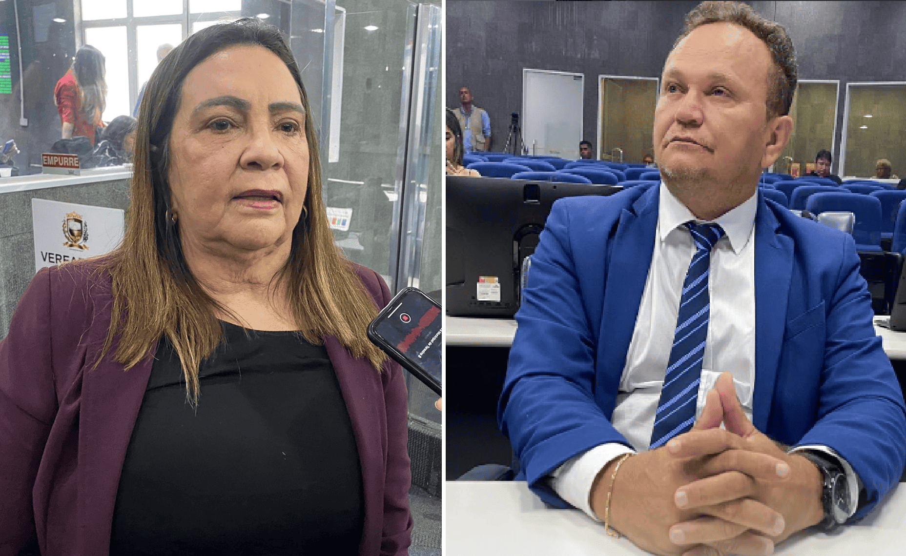 Teresinha Medeiros e Roberval Queiroz