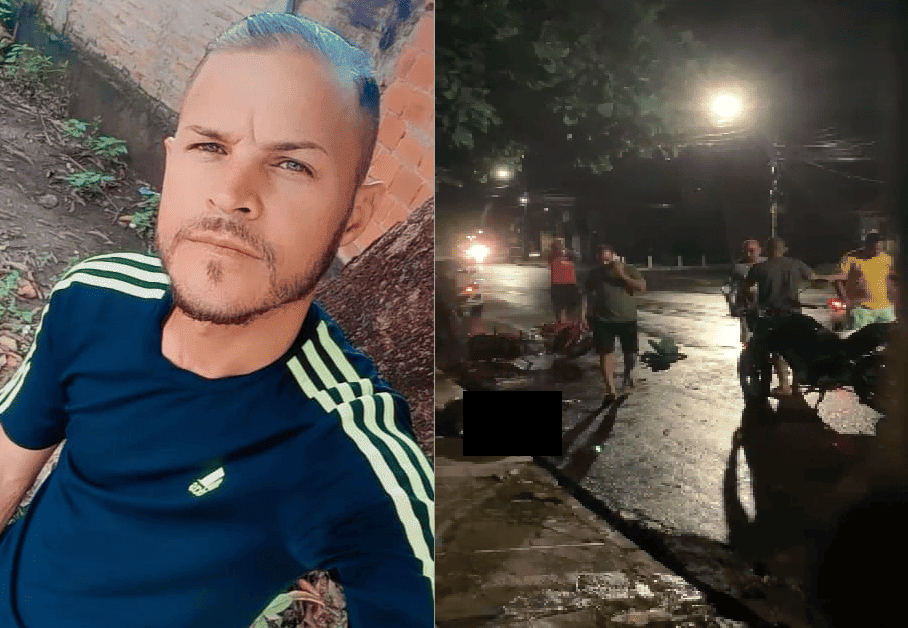 Carlos William Passos estava sozinho na moto
