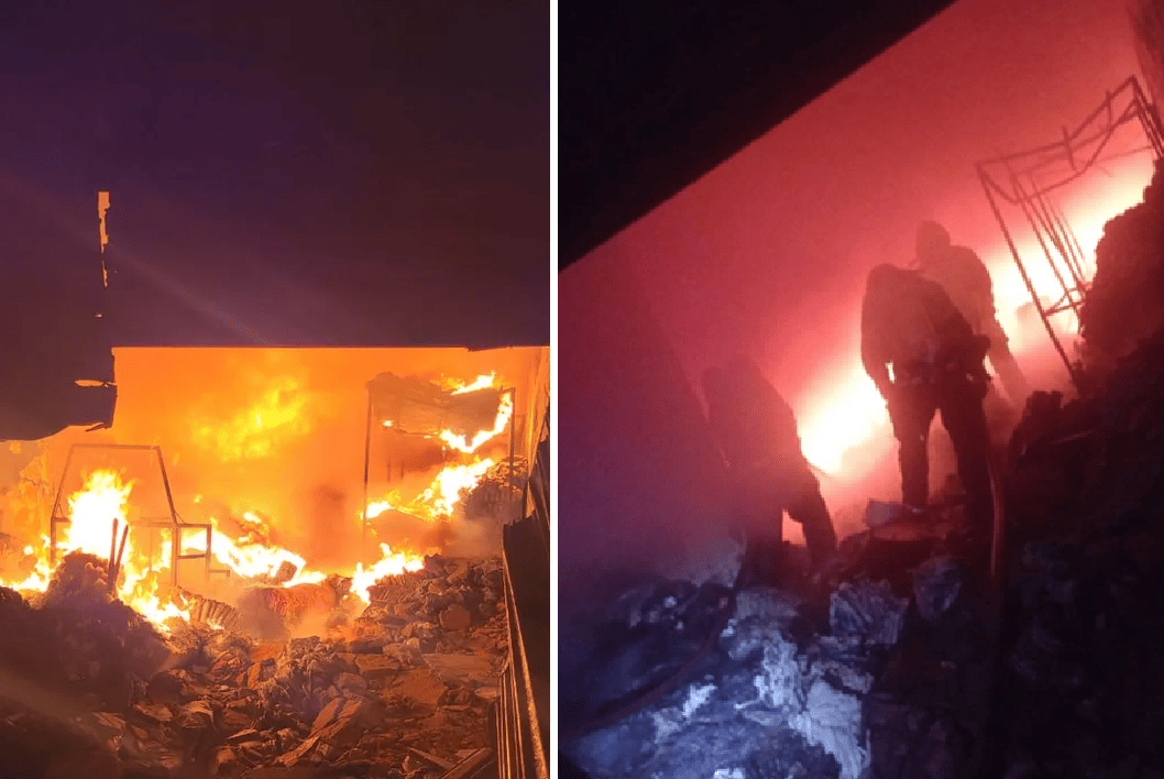 Bombeiros controlam chamas