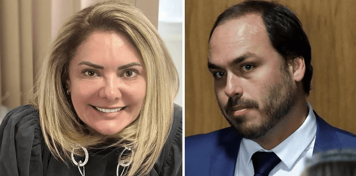 Ana Cristina Valle e Carlos Bolsonaro