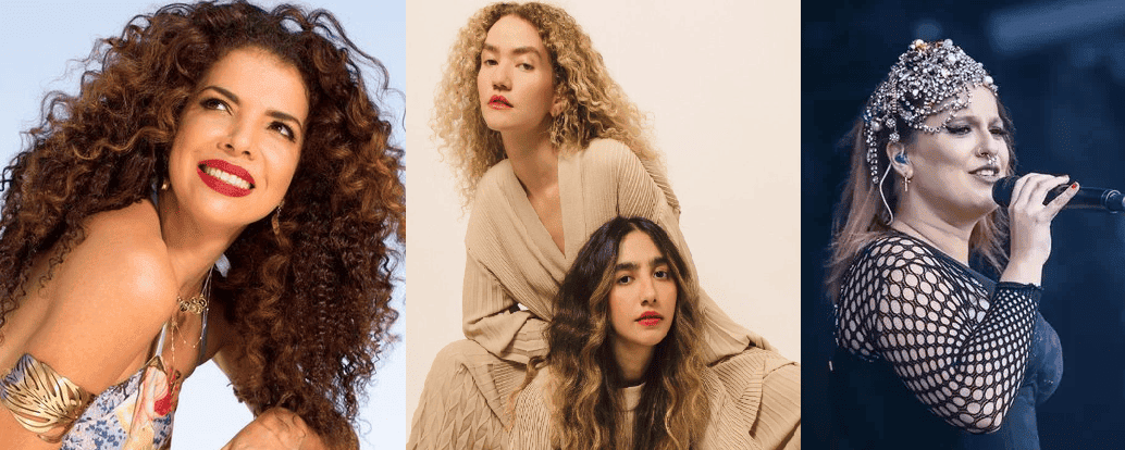 Vanessa da Mata, Ana Vitória e Alice Caymmi
