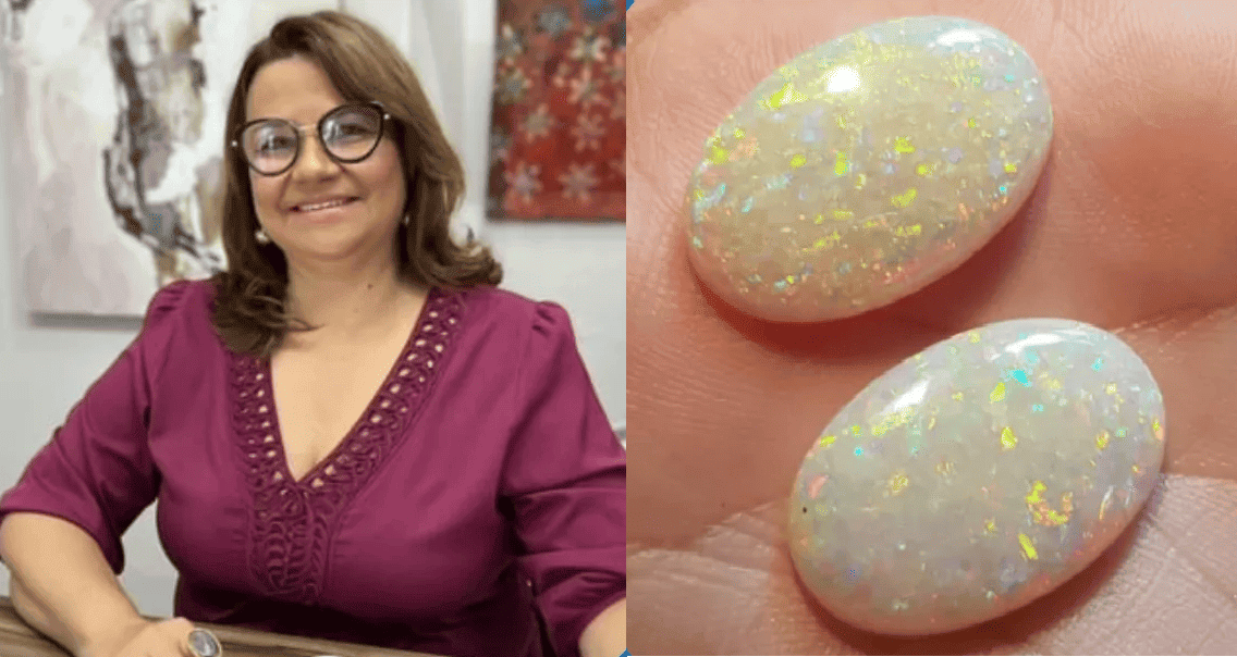 Lilane de Araújo analisa a viabilidade econômica, social e ambiental do processo produtivo da opala no município de Pedro II