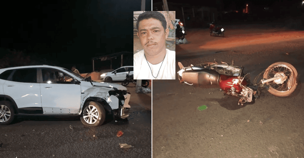 Geovane Veloso conduzia a motocicleta
