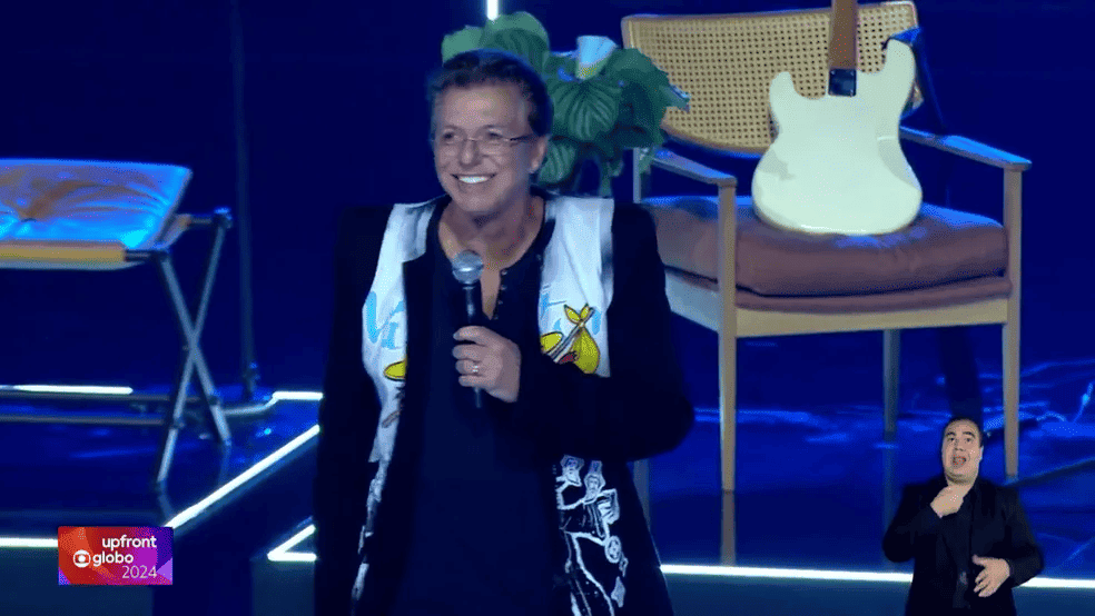 Boninho no Upfront 2024
