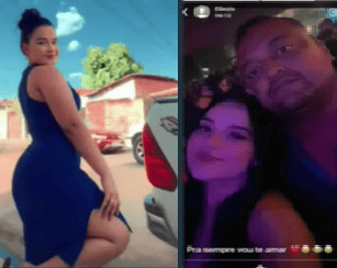 Kamila e o empresário Eliésio Marinho