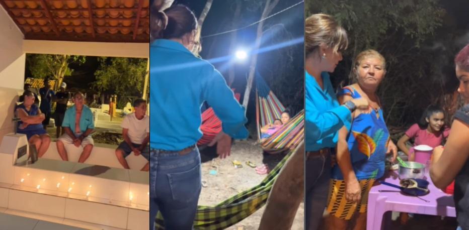 Moradores da zona rural de Esperantina passam a noite em cemitério