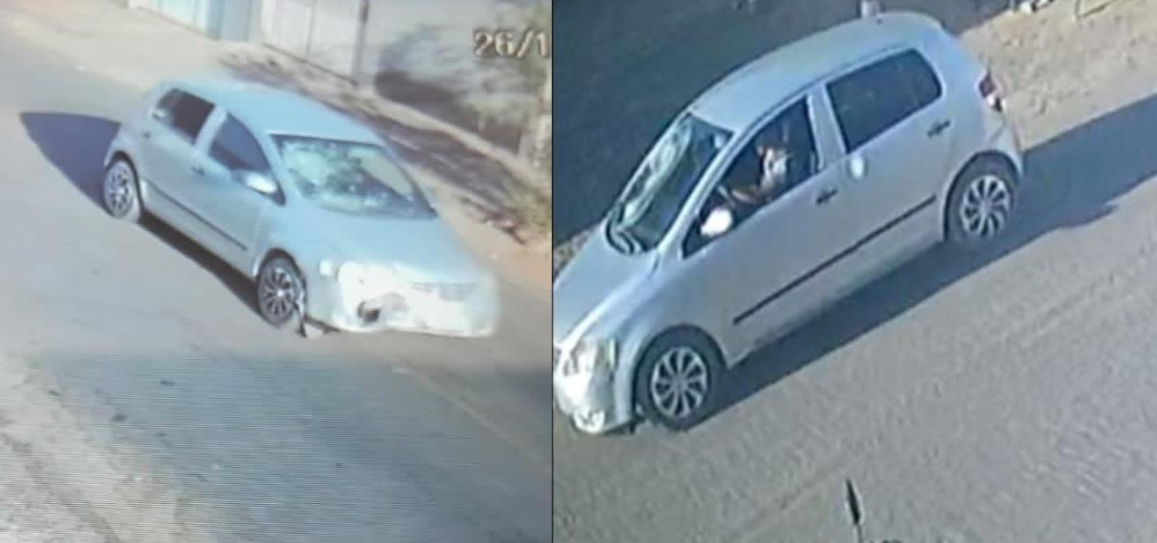 O motorista de um Fox prata provocou o acidente e fugiu sem prestar socorro