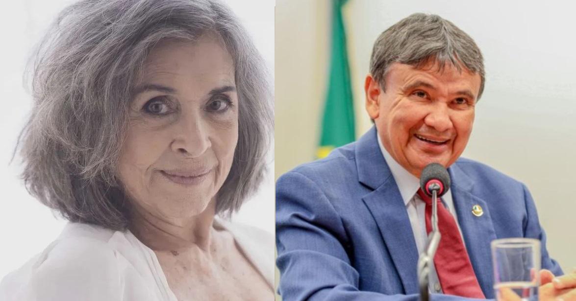 Betty Faria e Wellington Dias