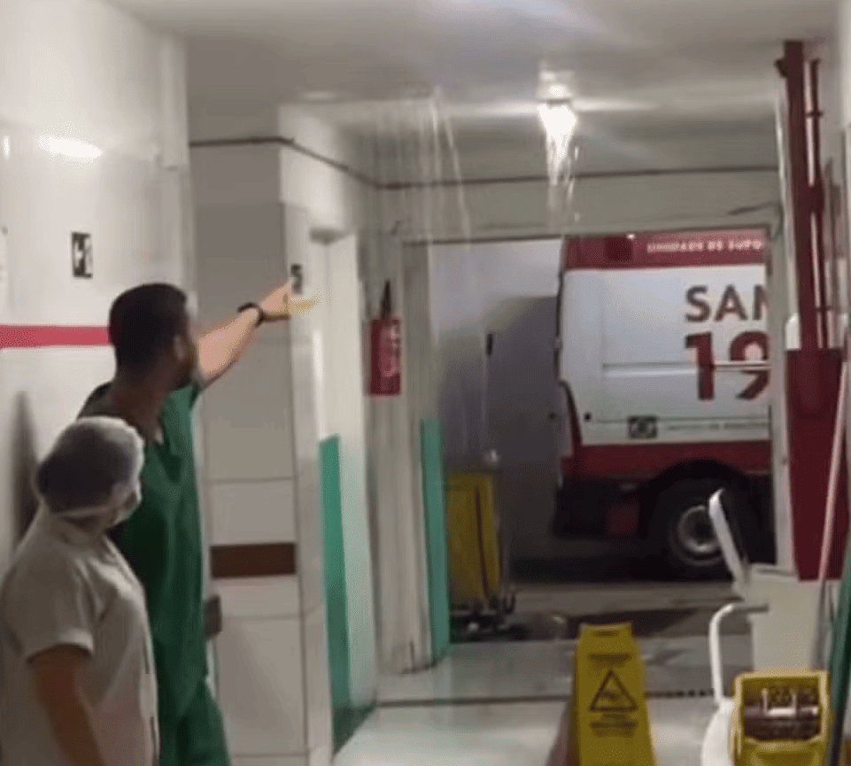 UPA do Satélite após forte chuva
