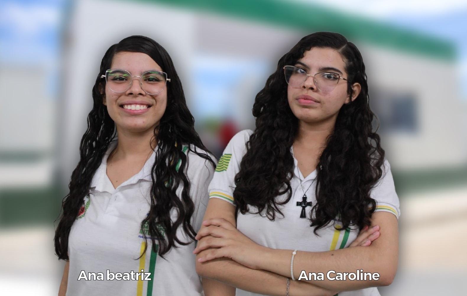 Gêmeas Ana Beatriz e Ana Caroline