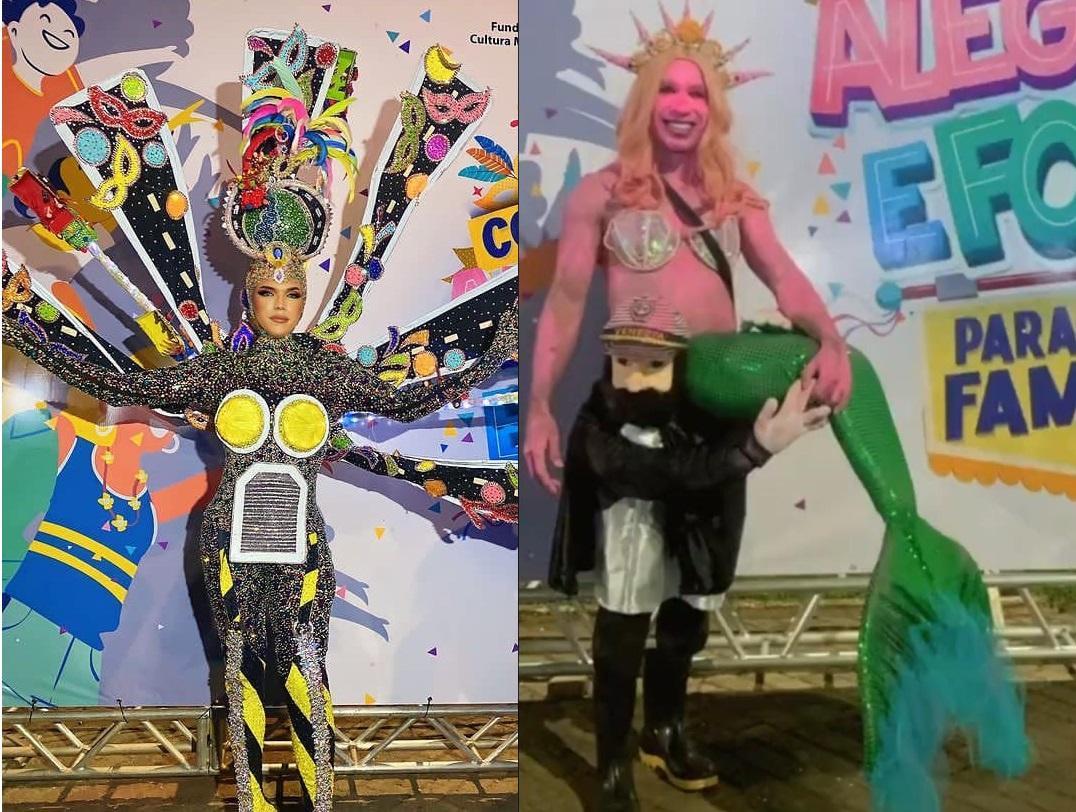 Fantasias premiadas no Corso de 2024