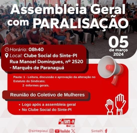 Alunos da rede estadual ficaram sem aula devido a paralisação dos professores
