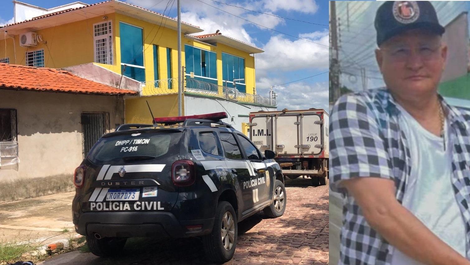 O crime foi praticado por dois homens que invadiram a residência do empresário no bairro Formosa