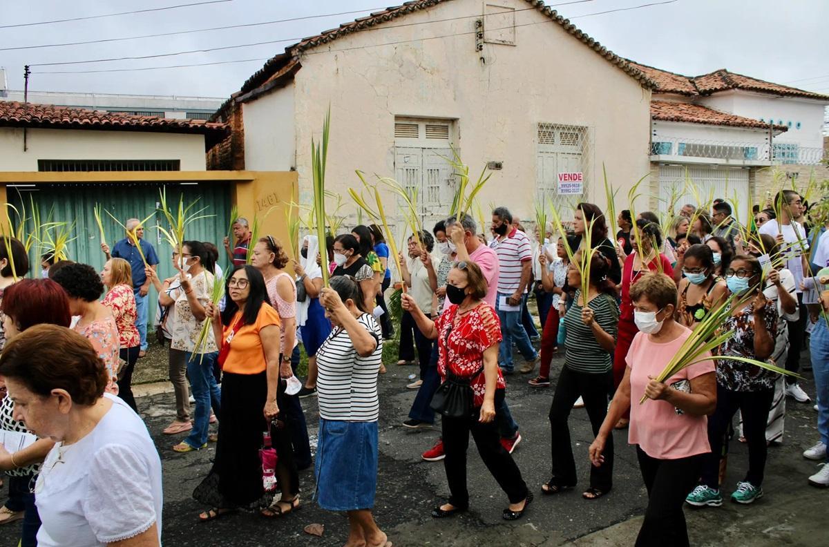 Domingo de Ramos abre a programação da Semana Santa