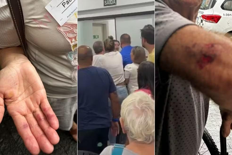 Confusão aconteceu durante reunião de condomínio em São Vicente (SP)