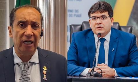 Senador Jorge Kajuru e governador Rafael Fonteles